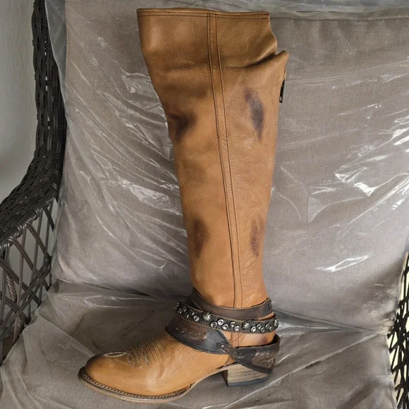 FREEBIRD Rodondo Tall Boots Size 9 - Picture 9 of 16